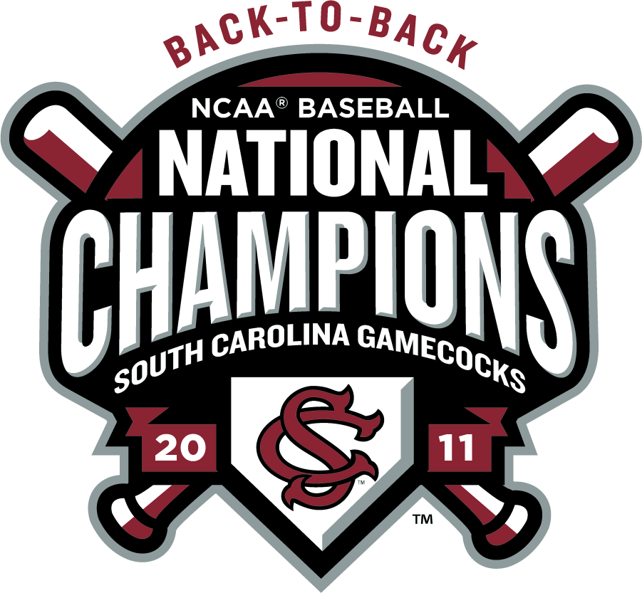 South Carolina Gamecocks 2011 Champion Logo diy DTF decal sticker